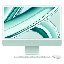 Apple iMac con Retina 24'' Display 4.5k M3 Chip Con 8‑core Cpu E 8‑core Gpu 256Gb Ssd Verde