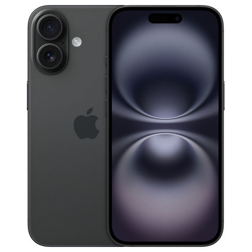 MYE73QL/A iPhone 16 Smartphone 5G 6.1" OLED 128GB Chip A18 Dual SIM Face ID iOS 18 colore Nero