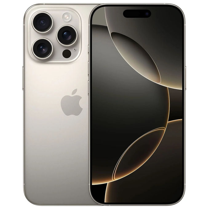 Image of Apple iPhone 16 Pro 128Gb 6.3'' Titanium Naturale Italia
