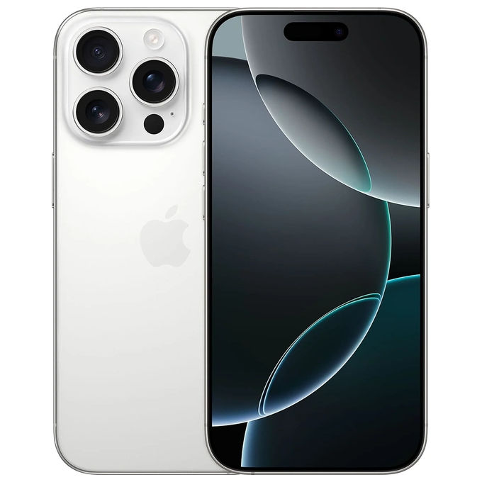 Image of Apple iPhone 16 Pro 128Gb 6.3'' Titanium Bianco Italia
