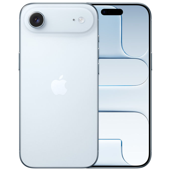 Apple MG304QN-A iPhone Air Smartphone 6.5'' A19 Pro 1TB 5G Wi-Fi 7 iOS 26 colore Celeste