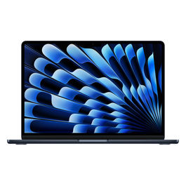 MacBook Air 13.6" M4 16GB 256GB SSD Mezzanotte Portatile Ultraleggero