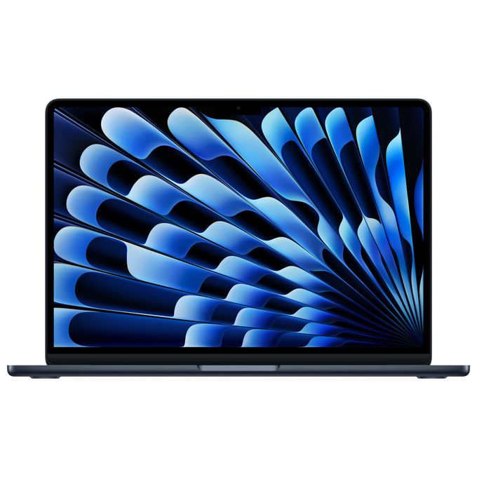 Apple MDHF4T-A MacBook Air 13'' Notebook Chip M5 CPU 10-core GPU 10-core 16GB SSD 1TB Wi-Fi 7 colore Mezzanotte