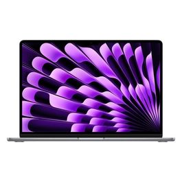 MacBook Air 15" con Chip M3 Ddisplay Liquid Retina 15.3" Memoria Unificata 16Gb Archiviazione Ssd 512Gb Videocamera FaceTime HD 1080p Touch ID Grigio Siderale