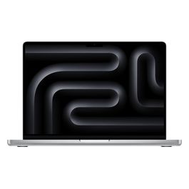 Apple MacBook Pro con Chip M3 CPU 8 Core GPU 10 Core Display Liquid Retina XDR 14.2" 16Gb di Memoria Unificata 1Tb di Archiviazione SSD Argento