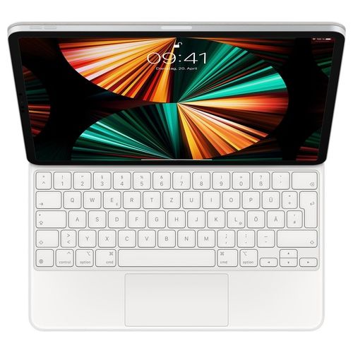 Apple Magic Keyboard per iPad Pro 12.9" 5ª Generazione Tedesco Bianco