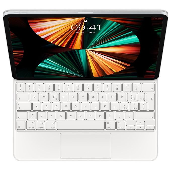 Apple Magic Keyboard per iPad Pro 12.9" (6a 5a 4a 3a generazione) Italiano Bianco
