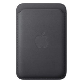 Apple, Portafoglio MagSafe in Tessuto FineWoven Nero per iPhone, Compatibile con Dov'è