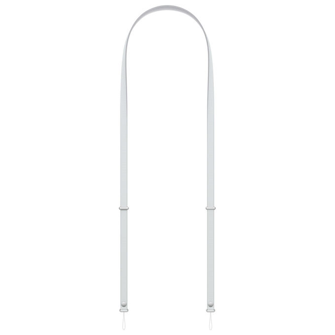 Apple Tracolla per iPhone Grigio Chiaro Tessuto Riciclato