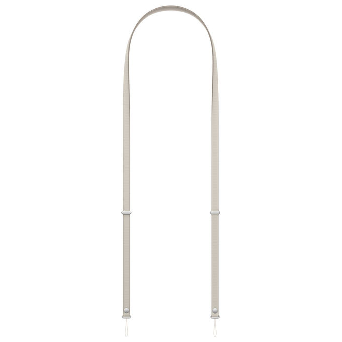 Apple MGGK4ZM-A Tracolla Crossbody per iPhone in PET Riciclato Lunghezza Regolabile Aggancio Magnetico colore Sahara