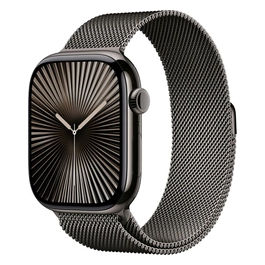 Watch 10 46mm GPS + Cellular Cassa in titanio ardesia con Loop in maglia milanese ardesia - S/M