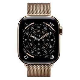 Watch Band Loop in Maglia Milanese 42mm Oro Misura Unica