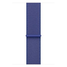 Watch Band Sport Loop 46mm Blu Oltremare Misura Unica