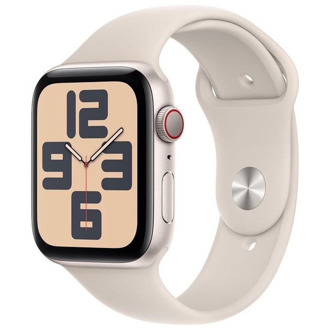 Apple Watch SE 40mm GPS + Cellular Cassa in alluminio galassia con Cinturino Sport galassia - S-M