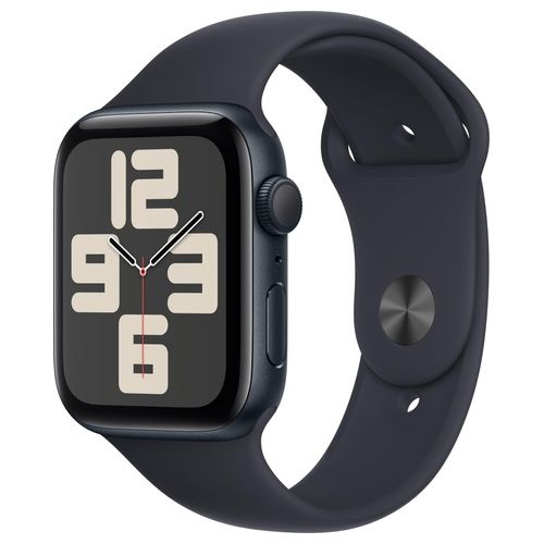 Apple Watch SE 44mm GPS Cassa in Alluminio Mezzanotte e Cinturino Sport Mezzanotte M/L Italia
