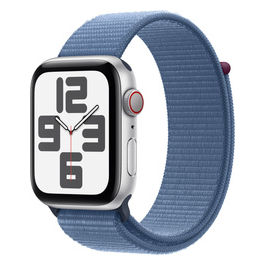 Watch SE GPS Cellular 44mm alluminio con cinturino sport loop blu inverno