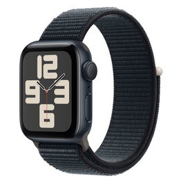 Watch SE GPS 40mm alluminio mezzanotte con cinturino sport loop mezzanotte