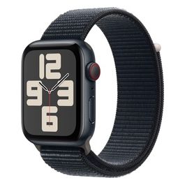 Apple Watch SE 44mm GPS + Cellular Cassa in Alluminio Mezzanotte e Sport Loop Mezzanotte