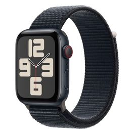 Apple Watch SE 40mm GPS + Cellular Cassa in Alluminio Mezzanotte e Sport Loop Mezzanotte