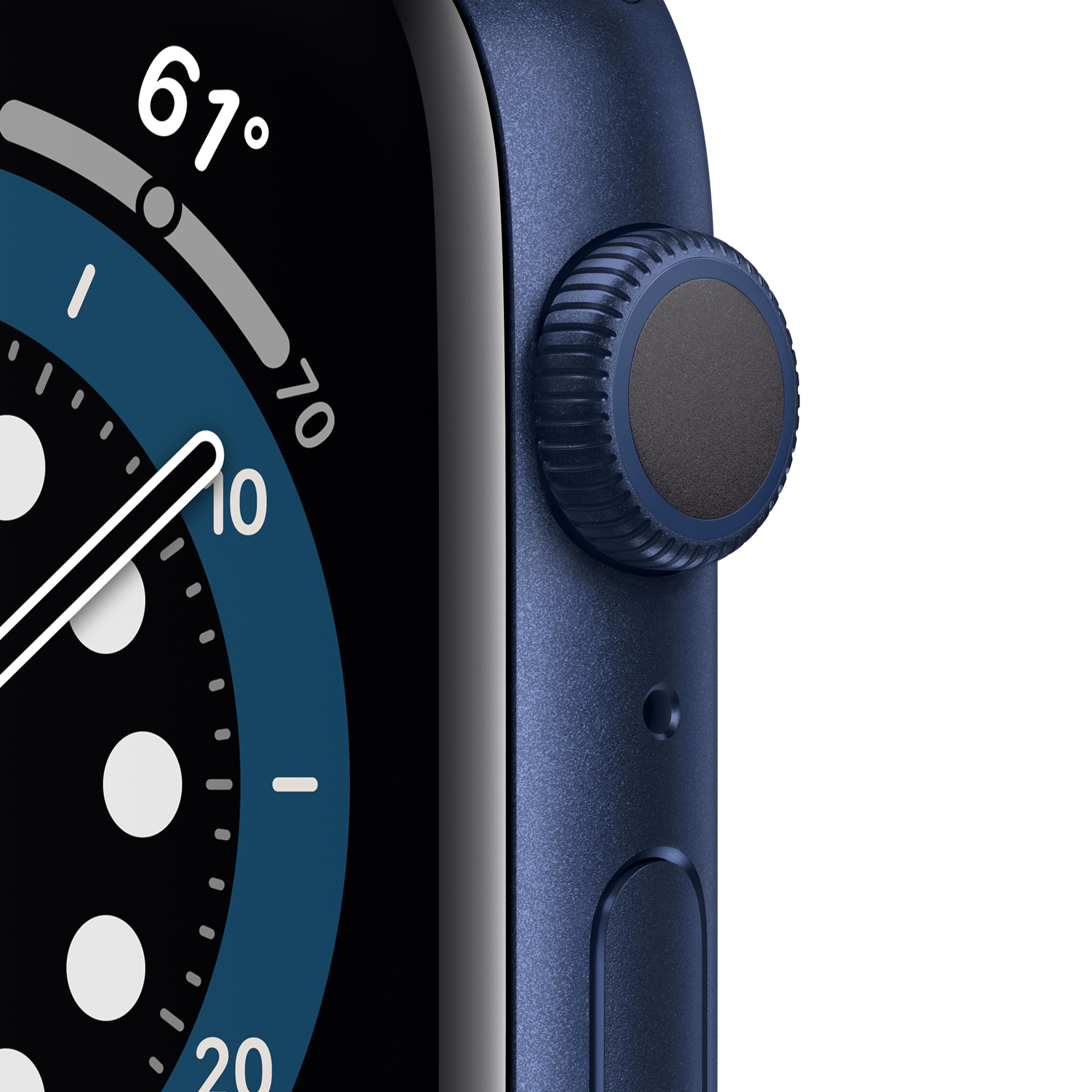 Apple Watch Serie 6 40mm Blue Aluminium Case Deep Navy | Yeppon