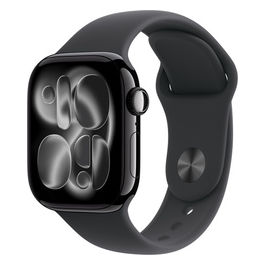 Watch Series 11 42mm Jet Black Cassa Alluminio con Sport Band Nero