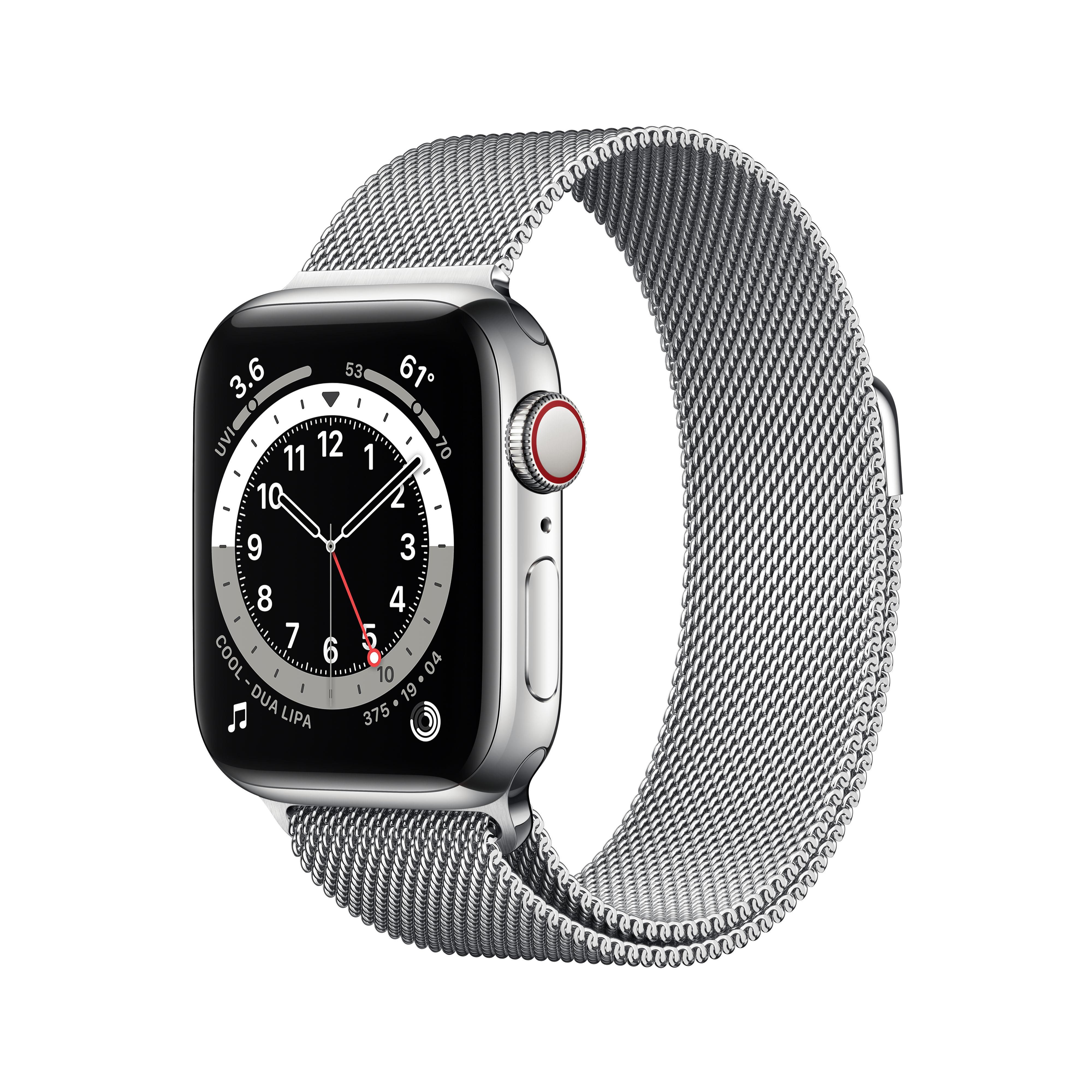 Apple Watch Series 6 Gps e Cellular 40mm in Acciaio | Yeppon
