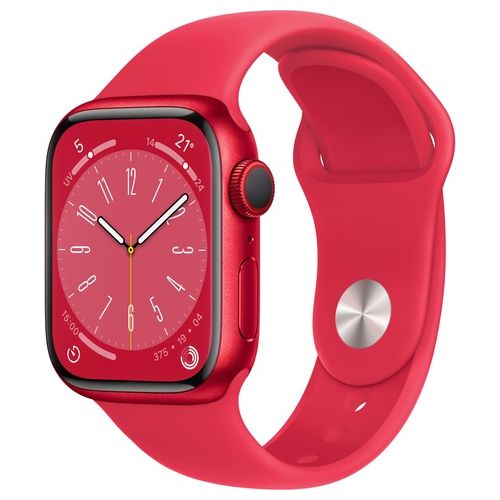 Apple Watch 8 41mm GPS + Cellular Cassa (Product) Red Sport Regular