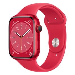 Apple Watch 8 45mm GPS + Cellular Cassa (Product) Red alluminio cinturino Sport