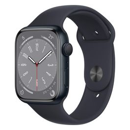 Apple Watch 8 41mm GPS Cassa Mezzanotte alluminio cinturino Sport Mezzanotte Regular Italia