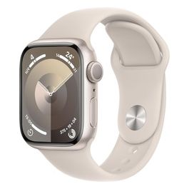 Apple Watch 9 45mm GPS Cassa in Alluminio Color Galassia e Cinturino Sport Galassia S/M