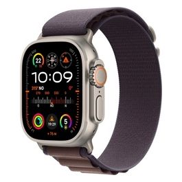 Apple Watch Ultra 2 49mm GPS + Cellular Cassa in Titanio e Alpine Loop Indaco Small