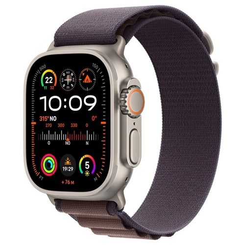 Apple Watch Ultra 2 49mm GPS + Cellular Titanio e Alpine Loop Indaco Medium