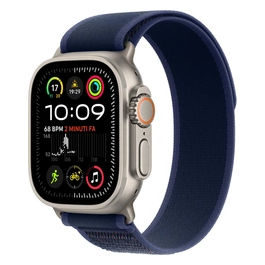 Watch Ultra 2 49mm GPS + Cellular Cassa in Titanio Naturale con Trail Loop blu - M/L