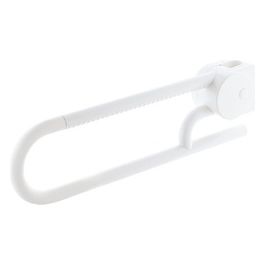 Maniglione Sicura Bianco Alluminio 18x9x74 Cm