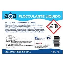 Aqa Flocculante Liquido 5Lt Per Piscina
