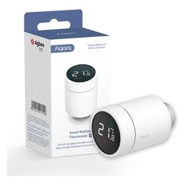 Termostato da Radiatore E1 Valvola Termostatica Intelligente RICHIEDE HUB ZIGBEE 3.0 Controllo Vocale Supporta Geofencing Compatibile con HomeKit Alexa Google Assistant e IFTTT
