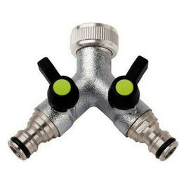 Presa Rubinetto Irrigazione 2 Vie Rapido 465B