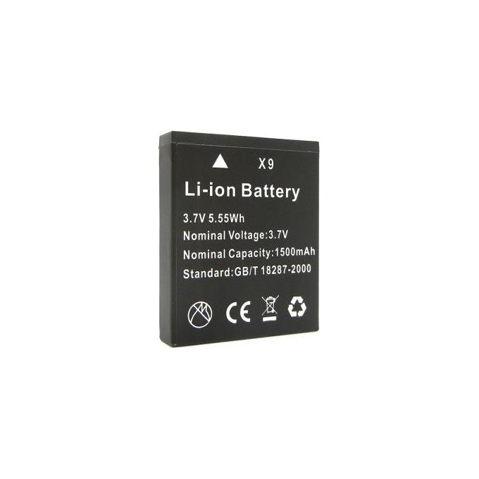 Easypix 55104 Aquapix Batteria per Fotocamera W3048 Litio 1500 mAh 3,7 V colore Nero