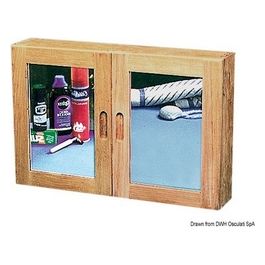 Armadietto teak 56x38x11 mm 