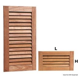 Griglia aereazione teak 280x160 mm 