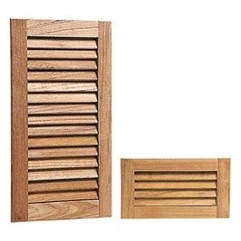 Griglia aereazione teak 228x400 mm 