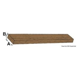 Listello teak 100x10 mm 2 m 