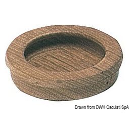 Maniglia teak 62mm 