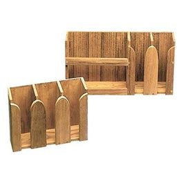 Porta piatti teak 490x106x228 mm 