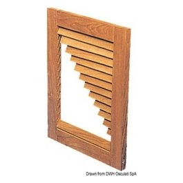 Profilo testata teak 45x22x1210 mm 