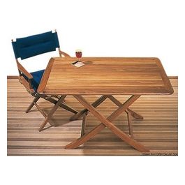 Tavolo teak 118x70 cm 