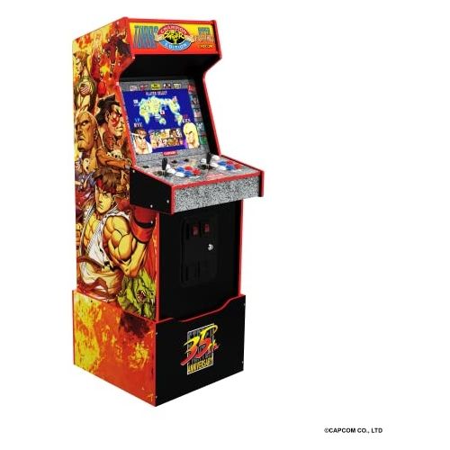 Arcade1up Console Videogioco Street Fighter Capcom Legacy Arcade Game Yoga Flame Edition