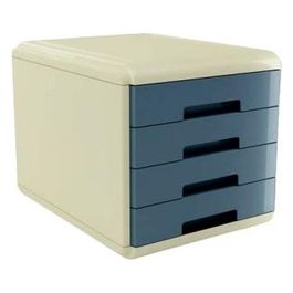 Cassettiera Vintage Sugar Colore Azzurro
