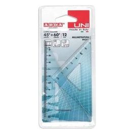 Confezione 2 Squadre Uni 45 e 60 Gradi 12cm