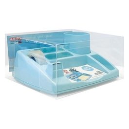 Desk Organizer Oliver Pastel Azzurro